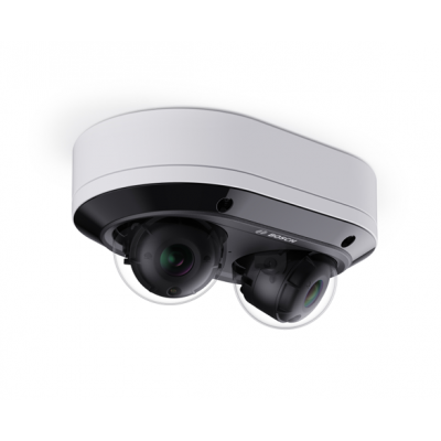 BOSCH NDD-7803-AL FLEXIDOME DUAL 7100I IR 2X5MP IP CAMERA DUAL DOME VF 3.2-8.1MM MIC IR 30M IP67 POE+ WHITE