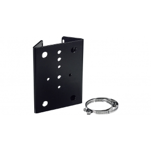 BOSCH IIR-MNT-PMB ILLUMINATOR POLE MOUNT BRACKET FITS 75–200MM POLE STAINLESS STEEL BLACK 160X117X46 (MM)