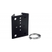 BOSCH IIR-MNT-PMB ILLUMINATOR POLE MOUNT BRACKET FITS 75–200MM POLE STAINLESS STEEL BLACK 160X117X46 (MM)