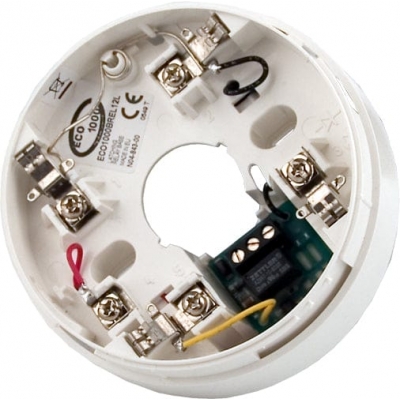 SYSTEM SENSOR HF-ECO1BREL12NL ECO SERIES 4-WIRE SENSOR RELAY BASE 12VDC OFF-WHITE NON-LATCHING
