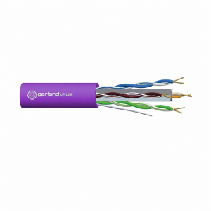 GARLAND GARUTPL6HFVT305RBB UTP L6HF 305M CAT6 4PR UTP LSZH CABLE PURPLE