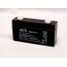 CJ6-1.2 6VDC /1.2Ah VALVE REGULATED LEAD ACID BATTERY OPERATE TEMP -20° ~ +60° 0.39A CHARGE CURRENT FASTON TAB