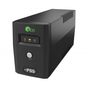 PSS ECO-ALTO0600 600VA/360W LINE INTERACTIVE UPS AVR 2X AU SOCKETS USB RJ11 12V/7AH 6+ MIN BACKUP 2-6MS 230/24
