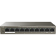 IP-COM 8PORT ( 10P) SWITCH 63W POE TOTAL CAPACITY 8x POE+ 2x100M UPLINK L2 UNMANAGED BROWN 51VDC