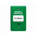 DFM DWS250B-GN RESETTABLE EMERGENCY DOOR RELEASE LED BUZZER IP55 1X DPDT GPO SURFACE MOUNTED GREEN