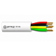 GARLAND MC146WH250B 6 CORE STRANDED UNSCREENED PVC SECURITY CABLE 250M BOX WHITE