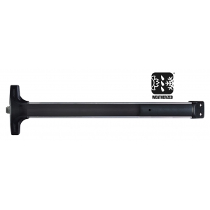 DETEX V40 EX W LD WEATHERIZED REQUEST TO EXIT RIM DEVICE ELECTRONIC SWITCHING LESS DOGGING BLACK