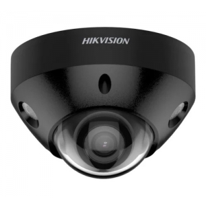 HIKVISION HIK-2583G3LIUY2B ACUSENSE IP CAM BLK AI NEMA 4X 8MP/ 4K H.264/5/5+/ MJPEG UFO/MINI DOME 120WDR PLAS/MET 2.8MM FXD