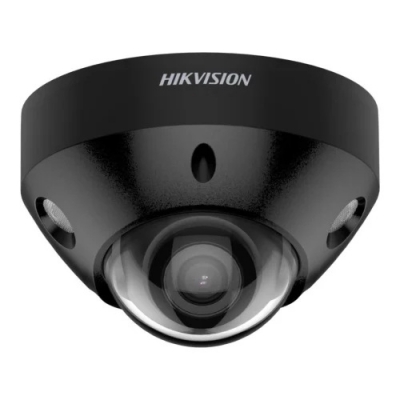 HIKVISION HIK-2583G3LIUY2B ACUSENSE IP CAM BLK AI NEMA 4X 8MP/ 4K H.264/5/5+/ MJPEG UFO/MINI DOME 120WDR PLAS/MET 2.8MM FXD