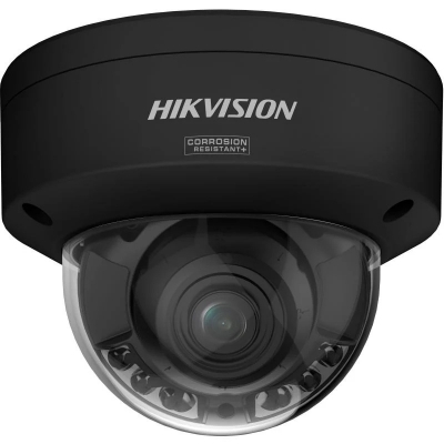 HIKVISION HIK-2CD3787G3IZB ACUSENSE 8MP 4K AI DOME BLK 2.7-13.5MM MOTORIZED COLORVU IR+WHITE LED 40M POE+ IP67 B/I MIC