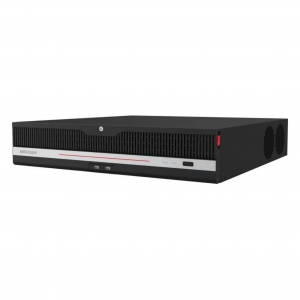HIKVISION HIK-9664NXIM8AF 64CH BLACK AI NVR UPTO 32MP H.264/4+/5/5+ 2XNIC 2CH@32MP 8XSATA HDD PORT @ 20TB YES RAID0,1,5,6,10
