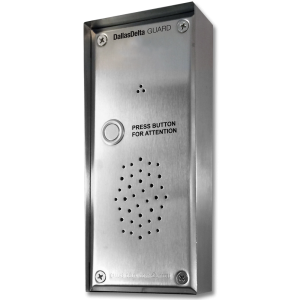 DALLAS DELTA GUARDMK2LP1BV-LSRMOD GUARD PSTN 1-BUTTON AUDIO DOOR STATION SILVER S/S SURFACE MOUNTED LASER MODULE