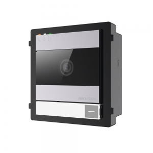 HIKVISION HIK-KD8005-IME1 KD8 IP MODULAR DOOR STATION A/V MAIN MODULE BLACK 2 CALL BUTTONS 5MP WDR IP65 IK08 2 LOCK RELAYS 12VDC