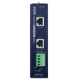 PLANET IPOE-162S IND HIGH POWER POE SPLITTER 2PORT 10/100/1000BASE-T OP TEMP -40 -~ +75 BLK MTL DIN/ WALL MTD 48-56VDC