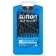 BLUE BULLET D102SM3 D102 1-13MM JOBBER DRILL BIT SET FERROUS METALS, ALSO WOOD AND PLASTIC M2 HIGH SPEED STEEL BLACK 25 PIECE