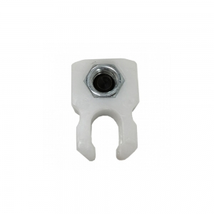 FSH HOLD OPEN CLIP SUITS BRITON 1120/ 1130 TRACK DOOR CLOSERS WHITE