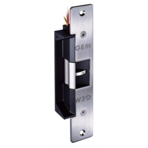 GK750 SERIES ELEC STRIKE STEEL MON LSS DSS 680KG HOLDING FORCE FAIL SAFE/FAIL SECURE(FIELD CHANGEABLE) RECESS