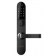 SCHLAGE OMNIA WITH FINGER PRINT/ KEYPAD (3X4)/ BLE MATTE BLACK WITH LED STAINLESS STEEL WITH CLUTCHING KEY OVE