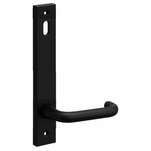 FSH 5300 MARINE SERIES INTERNAL SLIM DOOR FURNITURE WITH TURN SNIB ALPHA 29 LEAVER MATTE BLACK SUIT LEGGE 995M
