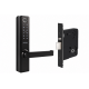 SCHLAGE SCEBZ70091MB ENCORE SMART LOCK WITH MORTICE MATTE BLACK KEY OVERRIDE IP65 2 HOUR FIRE RATING BATTERY POWERED-2XCR123