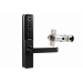 SCHLAGE SCEBZ700TLMB ENCORE SMART LOCK WITH TUBULAR LATCH MATTE BLACK KEY OVERRIDE IP65 2 HOUR FIRE RATING BATTERY