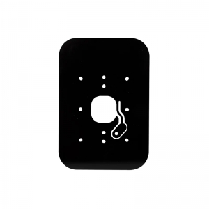 GALLAGHER C300326 SMB T30 KEYPAD READER DRESS PLATE BLACK 5 PACK