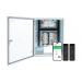 GALLAGHER C500318 SMB 2-DOOR KIT 1X SMB 6000 CTRL 2X T15 RDR HBUS 8IN + HBUS 8IN 4OUT 3.5A P/S BLACK