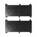 GALLAGHER C200002 HALF-FOOTPRINT MOUNTING PLATE SUITS 1X HALF, 2X QUARTER FOOTPRINT PCBS 2 PACK GREY