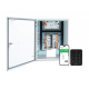 GALLAGHER C500314 SMB KIT CONTROLLER, CABINET, HBUS 8IN, HBUS 8IN 4OUT, 3.5A PSU, I/O PLATE, T30 READER BLACK