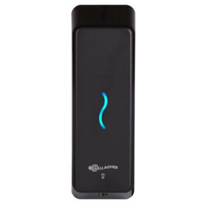 GALLAGHER C300480 SMB T15 MULLION READER BLE NFC 13.56MHZ MIFARE DESFIRE EV2/EV3 4K IP68 BLACK