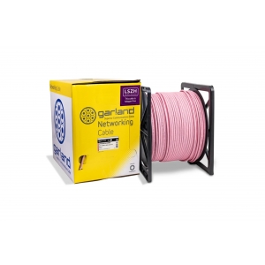 MADISON UTPL6HFPK305RBB CAT6 UTP CABLE 24AWG 4 PAIR TWISTED SOLID CORE UNSCREENED PE LSZH( L/SMK 0 HAL) SHEATH 305M BOX PINK