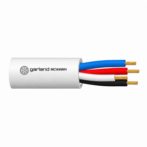 GARLAND MC144WH300B SECURITY CABLE 14/0.20 4 CORE STRANDED PVC SHEATH 300M BOX WHITE
